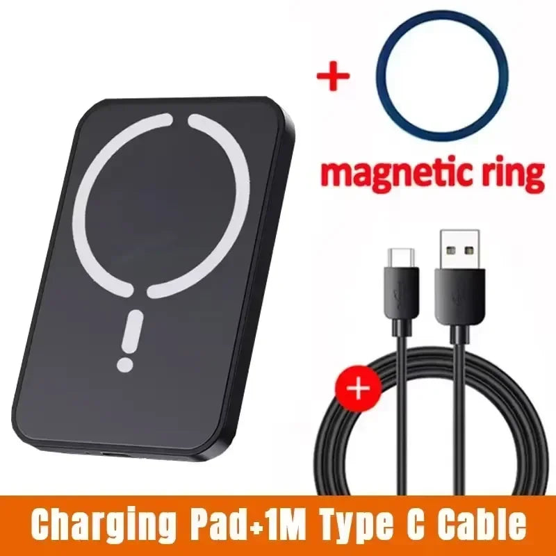 15W Magnetic Wireless Car Chargers for iphone 17 16 15 14 13 12 Pro Max Car Charger Fast Charging Air Vent Clip Phone Car Holder